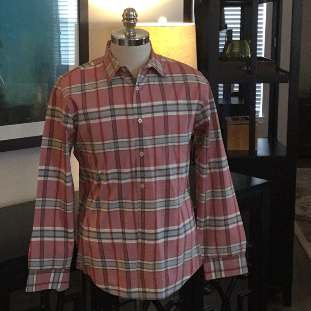 Banana Republic Wide plaid Woven Shirt